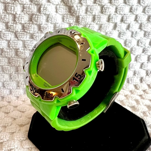 Adidas Neon Green Digital Watch - Picture 2 of 4